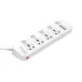 LDNIO SC4408 4 AC Outlets Universal Power Strip